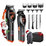 MAXGROOM Haarschneidemaschine Profi Set Mit 9000 U/min Magnetisch Schwebender Motor, Clipper Haarschneider Herren Mit DLC-beschichtete Klinge, Trimmer 0 mm, Akku Hair Trimmer for Men
