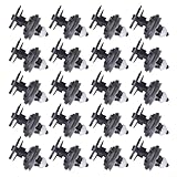 Opatiny 20 Stück Autotürverkleidungs-Clips, Befestigungsnieten für Ford für Focus 1257376, W709004S300, 1257374, W709004-S300