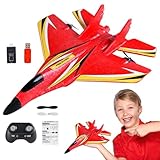 Générique Fernsteuerung Airplane, High-Speed RC Aircraft für Anfänger, langlebig und leicht, Flying Modellplane, einfache Bedienung der Airplane für Outdoor Flying Fun