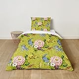 Odot Kinderbettwäsche für Jungen und Mädchen, 3D Pfingstrosenblüten Kleinkinder Bettwäsche-Set, Bettbezug & Passenden Kopfkissenbezug, Kinderbettwäsche Set (Blumen 13,135x200cm)