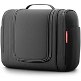 Kulturbeutel XXL [9 Liter Stauraum, Design 2024] - Kulturtasche, Kosmetiktasche Groß zum Aufhängen, Schmink- und Make-Up Tasche, Kulturbeutel Herren & Damen, Ideal als Waschtasche oder Kosmetikkoffer