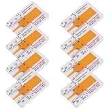 8 Stück Profiltiefenmesser für Reifen 0-20 mm, Reifenprofiltiefenmesser, Reifenprofilmesser, Profiltiefenmesser, Tragbar Reifen Profiltiefenmesser, Reifenprofiltiefenmesser Digital