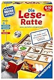 Ravensburger 24956 - Die Lese-Ratte - Spielen und Lernen für Kinder, Lernspiel für Kinder ab 6-10 Jahren, Spielend Neues Lernen für 1-4 Spieler