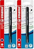 STABILO - Premium-Fineliner - dr!ver - fein - Einzelstift - blau (Packung mit 2)