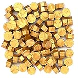 Restikiant 100 StüCk Versiegelung Wachs Siegel Bohnen Stempel Perlen für Vintage Umschlag Hochzeit Wachs Siegel Alte Versiegelung Wachs Werkzeuge -Golden
