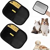 KiBlithemor Fell Magnet Handschuh, 2 Stück Fell Magnet Static Removal Gloves for Pet Hair, Tierhaarentferner Handschuh, Hundehaare Entfernen, Fellmagnet zum Reinigen von Kleidung und Möbeln