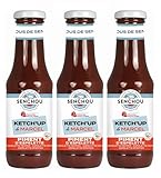 Senchou Tomaten Ketchup mit Espelette Pfeffer Frankreich inkl. FeinWert E-Book (3 x 360g)