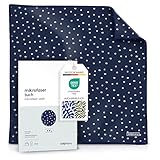 Bellphany XXL Brillenputztuch 30x30cm - Mikrofasertuch Microfaser Optikerqualität zur Reinigung von Brille, Smartphone, Tablet, Kamera, Sphere