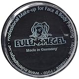 Eulenspiegel 181119 - Profi-Aqua Schminke, Schwarz, 30 g , vegan