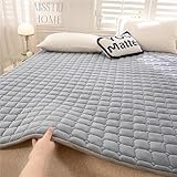 Faltbare Matratze, weich, rutschfest, Futon-Bodenmatte, atmungsaktiv, Camping & Zuhause, Schlafmatte, perfekt für Schlafsäle, 100 x 200 cm, bequem und tragbar Iso