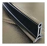 Siebdichtungsstreifen, zusammenklappbare Bodenbarriere für Nassräume, Türschwellendamm, für Waschbecken, selbstklebendes Silikon, Nass- und Trockentrennung