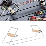 Lsaardth Perlenwebstuhl Schmuckwebstuhl, Edelstahl Perlenwebstuhl Perlenwebstuhl Schmuckherstellung Perlenwebstühle für DIY Herstellung von Armband Halsketten