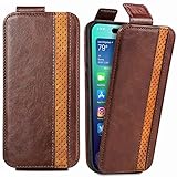 Baifu Handyhülle für HTC U23 Pro/HTC U23 Hülle Magnetständer, PU Leder [Ständer] Hülle Brieftasche Handytasche Cover Kompatibel für HTC U23 Pro/HTC U23-Braun