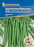 Kiepenkerl Profi-Line Buschbohnensamen Faraday 114 - Filetbohnen - gleichmäßige und ergiebige Sorte - Inhalt für 6-8 M - Samen Gemüse, Gemüsesamen, Saatgut
