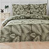 Mixibaby Bettwäsche Bettgarnitur Bettbezug Baumwolle 135x200 155x220 200x200 200x220 Modern, Größe:135 x 200 cm, Design Bettwäsche:Heather D25