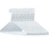 Hangerworld - Drahtkleiderbügel, Drahtstärke 2,3mm, 100 Stück - Weiß -41cm