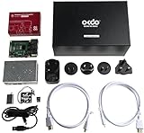 Okdo Raspberry Pi 4B 2GB Set mit Raspberry/Gehäuse/Netzteil/2x HDMI Kabel/32GB/Kühlkörper