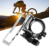 VBESTLIFE Fahrrad-Umwerfer, 3-Fach Passender 7/8/9-Gang-Umwerfer aus Aluminiumlegierung für Mountainbike-Rennräder