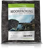 Dr. Berger Natur Moor Moorpackungen 400g Premium Moor-Kompresse - Physio,Wellness und zuhause. Moorkissen Moorpackungen mit natürlichem Torf Schlamm Fango mit Vlies - 40x30cm - 10x Pack