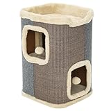 YGDYFDC Katzen Klettern Katzenklettergerüst, Katzennest, Katzenbaum, Kleiner, Nicht besetzender Kratzbaum, Katzennest, geeignet for Hauskatzen Leicht zu reinigen(B)