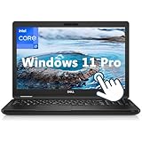 Dell Latitude 5590 Laptop Touchscreen, 15,6 Zoll FHD (1920 × 1080) Win 11 Computer, 8. Generation Intel Core i7-8650U, 16 GB RAM, 512 GB SSD, HDMI, QWERTY-Tastatur, Win11 Pro (renoviert)