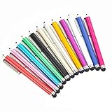 12 Stück Eingabestift, Stylus Pen, Stylus Stift, Universelle Kapazitive Touchscreen-Stifte, Touch Pen für Smartphone, iPad, Tablets