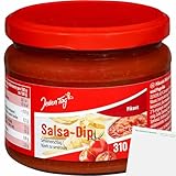 usy Bundle für Jeden Tag Dip Salsa pikant (310g Glas) + usy Block