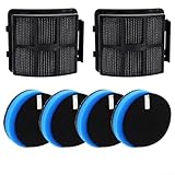 Für Bissell Staubsaugerfilter-Set, Teil 1625641, kompatibel mit mehreren Modellen, einschließlich 2998, 2999, 2849, 3000, 3057, 28524, 2920, 3059 Schwammfilter