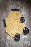 Star Wars Ausstecher Set - Mandalorian, Groogu, Lichtschwert, Darth Vader, Stormtrooper, Set