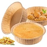 Einweg-Kuchenformen aus Papier, 10 Stück, Einweg-Tortenteller zum Backen (15,2 cm)