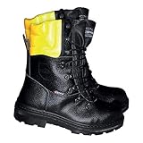 Cofra Schnittschutz-Stiefel Woodsman BIS Forstarbeiter Stiefel mit Sägeschutz 40, schwarz, 25580-000
