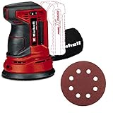 Einhell Akku-Exzenterschleifer TE-RS 18 Li-Solo Power X-Change (Lithium-Ionen, Drehzahl-Elektronik, Mikro-Kletthaftung, inkl. 1x Schleifpapier P80, ohne Akku und Ladegerät)