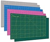 Altera Schneidematte, schneidunterlage A1 (60x90cm), selbstheilend Altera Hobby grün mit Raster