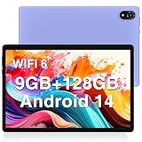 DOOGEE U10 2024 Neueste Tablet 10 Zoll Android 14 Tablet 128GB ROM (1TB TF) 9GB RAM Tablet PC, 5G WIFI6 Widevine L1, BT 5.0, 1280 * 800 IPS HD, OTG, Face ID, Type C, 5060mAh, 8+5MP, Kinder Tablet
