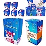 Weihnachts-Spardosen – Weihnachtsfeier, verpackter Bonbonbehälter, Partyzubehör, Tasche für Kekse, Süßigkeiten, Schmuck, Wein, Männer, Bäcker, Kinder, Antrag, Geburtstag, Valentinstag, Familie