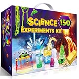 UNGLINGA 150 Experimente Kits für Kinder Jungen Mädchen, Wissenschaft Experimentierkasten Spielzeug Jungen Geschenke, Chemiebaukasten Kindern Labor