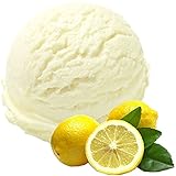 Zitrone Geschmack 1 Kg Gino Gelati Eispulver für Speiseeis Softeispulver Speiseeispulver