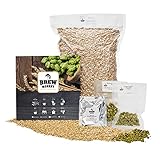 Brew Monkey® Bierbrauset Nachfüllpack IPA | 5 Liter Bier | 5,7% Vol. | Hochwertigen Bier Zutaten | Malz. Hopfen und Hefe | Umfassendes Anleitung | Bier Brauen in der Küche