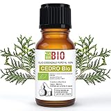ZedernholzÖl Bio Ätherisches Öl 100% Reines 10 ml - Aromatherapie Kosmetik Therapeutische - Laborbio