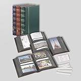 Leuchtturm 336487 Vielzweckalbum Multi - Sammelalbum für Postkarten, Briefe FDC oder Fotos - grün