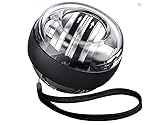 Sporgo Powerball, Powerball Autostart mit Farbige Lichter, Gyroball für Hand- und Armmuskeltraining, Power Ball Handtrainer Geeignet für Heim- und Bürofitness