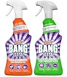 CILLIT BANG Expert Kraftreiniger SET - 1 x 750 ml Universal Fettlöser & 1 x 750 ml Kalk und Schmutz Reiniger