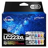 LC223 XL Druckerpatronen Kompatibel für Brother LC223 Multipack für MFC-J5320DW Patronen MFC-J480DW DCP-J4120DW DCP-J562DW J4420DW MFC-J680DW MFC-J4620DW MFC-J880DW MFC-J5625DW MFCJ5620DW (10er-Pack)