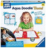 Ravensburger ministeps 4178 Aqua Doodle - Erstes Malen für Kinder ab 18 Monate, Malset für fleckenfreien Malspaß mit Wasser, inklusive Matte und Stift