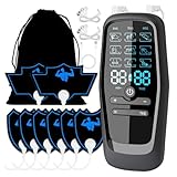 MOLERRI EMS Tens Unit Professioneller Muskelstimulator Tragbares Elektrisches Körpermassagegerät für Rückenschmerzen, Nackenschmerzen, Körperschmerzen