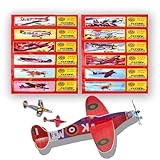 Gleitflugzeuge Set, Styropor Flugzeuge Für Kinder, Gleitflugzeuge Für Kinder, Verschiedene Styroporflieger, Gleiter Flieger, Gleiter Flieger Wurfgleiter Für Kindergeburtstag Gastgeschenke (12 Stück)