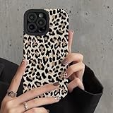 LYWZDZQ Kreative Leoparden-Kuh-Silikon-Lederhülle für iPhone 16 15 14 13 Pro Max 11 12 Mini SE 7 8 Plus X XR XS Weiche stoßfeste Hülle, 2, für iPhone 13 Pro