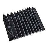 YARNOW 1 Satz Schiefer-pflanzen-tags Markierungen Anlage Outdoor-pflanzen Baummarkierungsetiketten Etiketten Für Pflanzengärtnereien Gartenbedarf Marker Für Gartengemüse Black 10st