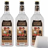 usy Bundle für Schwarzwaldhof Kirschwasser 40% vol 3er Pack (3x0,7L Flasche) + usy Block