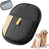 Fell Magnet Handschuh Fellmagnet Handschuhe Doppelseitig für Hunde & Katzen – Atmungsaktive Haustierhaarentferner mit Anti-Statik-Funktion, Wiederverwendbar zur Fellpflege im Alltag